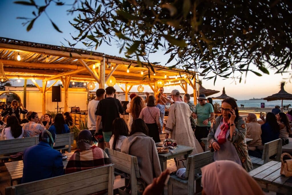 Gnawa music night at Le Panoramique